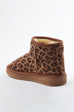 Trendyol Shoes Taba Ici Kurklu Yuvarlak Burun Duz Flatform Topuklu Kad?n Bot TAKAW25BO00029 - Trendyolmilla фото 20