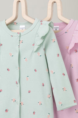 К 6534-2уп/мини розочки набор комбинезон яс