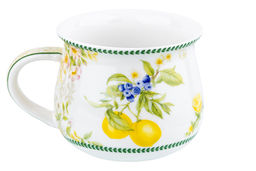 Кружка 250 мл 11*8,5*7 см Лимоны, бочонок, NEW BONE CHINA - Elan gallery фото 5