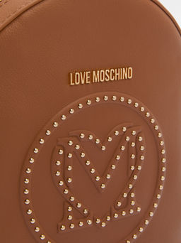 Женский рюкзак LOVE MOSCHINO LITTLE STUDS Артикул 4377133, коричневый