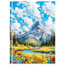 Бизнес-блокнот А4 120л. "Природа" ("BG", ББ4т120_лг 64778) глянцевая ламинация