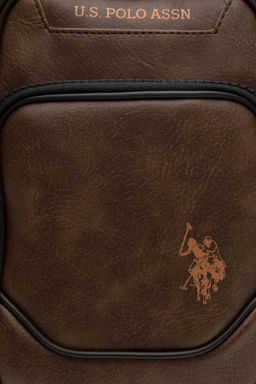 Мужская коричневая сумка - U.s. polo assn фото 6