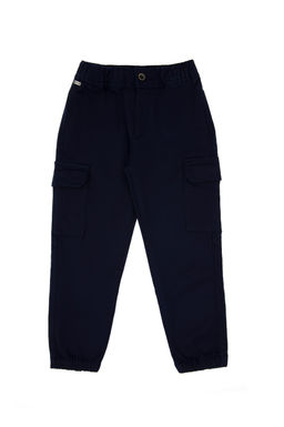 Темно-синие брюки из плотной ткани для девочек Неожиданная скидка в корзине - U.s. polo assn фото 2