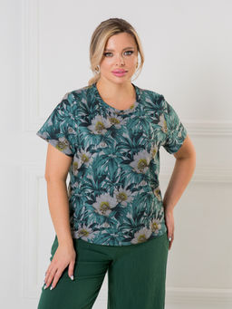 Блузка 1468 из вискозного футера - Novita фото 2