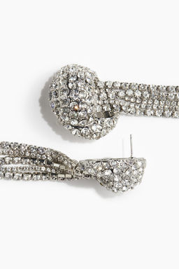 Pendientes largos de strass - H&m фото 4
