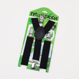 Подтяжки детские, ширина 2.5 см, цвет чёрный - Simaland фото 3