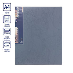 Expert Complete Premier Папка с вкладышами 40 л. A4 600 мкм 20 мм волокно 6 шт. серый new EC211730015