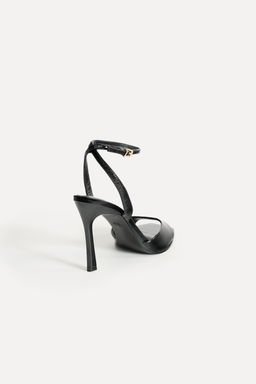 LEATHER HIGH-HEEL SANDALS 50TH ANNIVERSARY - Zara фото 4