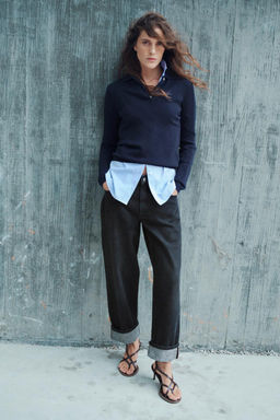 Z1975 SELVEDGE STRAIGHT-LEG MID-WAIST JEANS