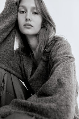 Jersey de punto fino con cuello - H&m фото 6