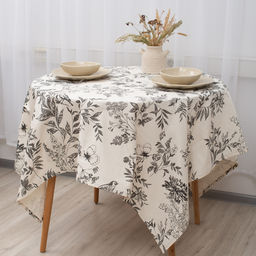 Скатерть 120х145, саржа, 100% хлопок, Гербариум ВБ - Традиция фото 17
