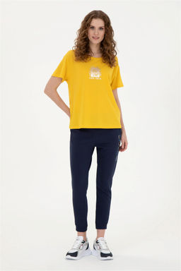 Женские темно-синие спортивные штаны