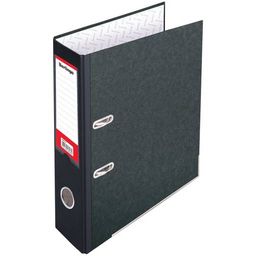 Папка-регистратор Berlingo "Standard", покрытие "мрамор", 70мм, черный корешок (AM4710)