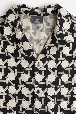Camisa resort de lyocell Regular Fit - H&m фото 5