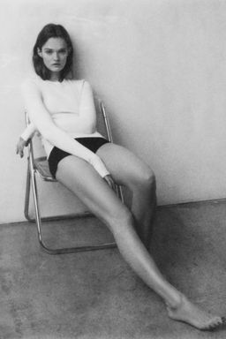 EMBROIDERED LONG SLEEVE T-SHIRT - Zara фото 15