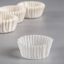 Цена за 2000 шт. Форма для конфет бумажная, одноразовая, 3×1.5 см, белая