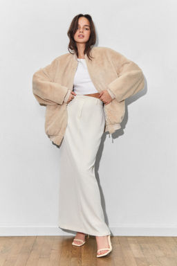 Бомбер из экомеха