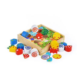 Пазл-вкладыш Солнечный день в коробке - Щепочка фото 3