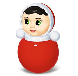 Неваляшка "Настенька" 18см (01647, "Stellar") в пакете