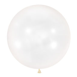 Цена за 2 шт. Шар латексный 24", TRANSPARENT