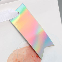 Цена за 2 шт. Пакет подарочный ламинированный, упаковка, Для тебя, голография, 25?30.5?12.5 см