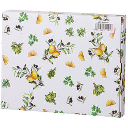 ТАРЕЛКА ЗАКУСОЧНАЯ LEFARD СЕКРЕТНЫЕ ИНГРЕДИЕНТЫ 22*17,5*2 СМ  фото 2