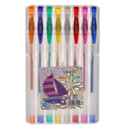 Набор гелевых ручек, 8 цветов, в пластиковой коробке - Simaland фото 2