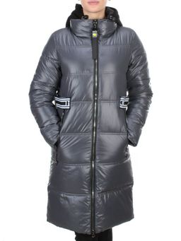 2193 DARK GREY Куртка зимняя женская AIKESDFRS (200 гр. холлофайбера) - Fashion фото 2