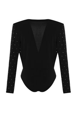 TRENDYOLMILLA Siyah Tasl? Vatkal? Orme Body TPRAW24BD00043  фото 8
