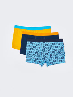 Pamuklu Erkek ?ocuk Boxer 3l?