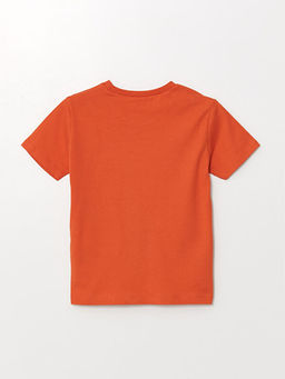 Bisiklet Yaka K?sa Kollu Bask?l? Erkek Bebek Ti??rt - Waikiki фото 2