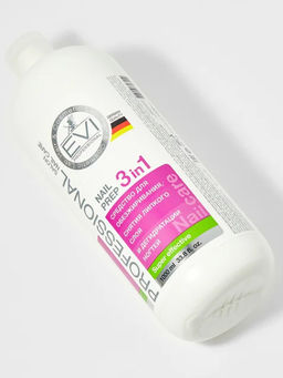 EVI professional Средство для обезжиривания ногтей, снятия липкого слоя и дегидратации ногтей 3 в 1, 1000 мл