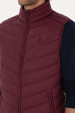 Erkek Bordo Yelek