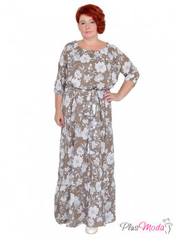 Платье Модель №1276 размеры 44-84 - Plusmoda фото 10
