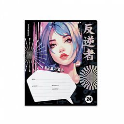 Цена за 10 шт. Тетрадь школьная ученическая ErichKrause Tokyo Date, 24 листа, линейка (в плёнке по 10 шт.)_MIX-PACK фото 5