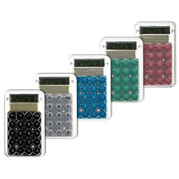 Калькулятор настольный 8-разрядный, KS-005, прозрачный корпус