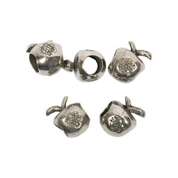 Бусина Zlatka олово NPO-34 20 шт №1 Яблоко  фото 4