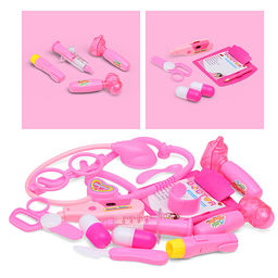 Набор доктора "Терапевтический набор" в пакете (цвет розовый)