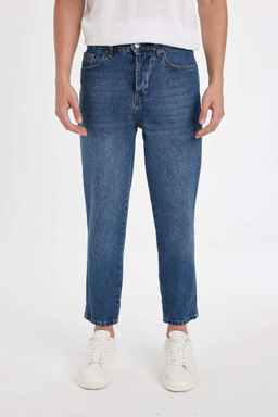 Slim Crop Fit Dar Kal?p Normal Bel Dar Paca Jean Pantolon - Defacto фото 2