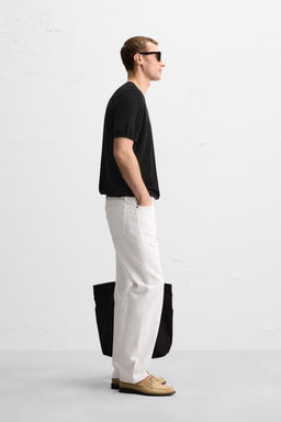 REGULAR FIT KNIT T-SHIRT - Zara фото 4