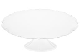 Блюдо-тортовница 29*29*8 см Галант на ножке, фарфор - Elan gallery фото 5