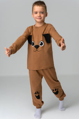 Хлопковая пижама для мальчика Bonito  фото 10