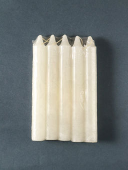 Цена за 2 шт. Набор свечей хозяйственных 5 шт., 50 г, 17 см, 7-8 ч