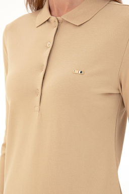 Женский базовый свитшот песочного цвета Неожиданная скидка в корзине - U.s. polo assn фото 7