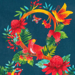 Полотенце кухонное 8 Марта 35х60 см - Доляна фото 3