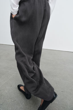 ZW COLLECTION BARREL TROUSERS - Zara фото 11