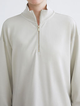 Dik Yaka Kad?n Sweatshirt