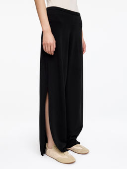 Pantalones de punto fino de corte relajado - H&m фото 6