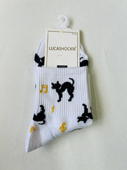 BK187 Носки, 1 пара БЕЛЫЙ