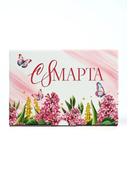 Подарочная коробка, упаковка, 8 марта, 22?15?10 см